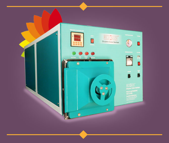 Ethylene Oxide Sterilizer Fully Automatic Model with Inbuilt Printer,supplier,manufacturer,mumbai,india