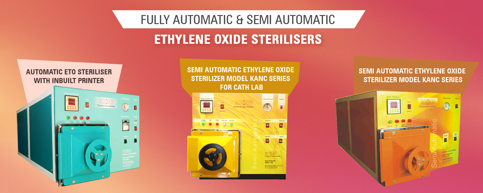 Automatic & Semi Automatic Ethylene Oxide Steriliser in Mumbai,India
